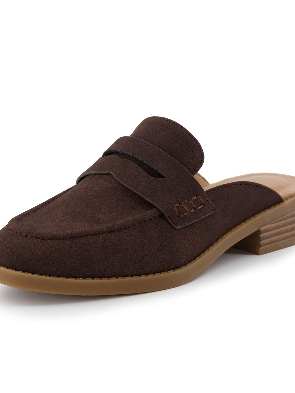 CUSHIONAIRE Women's Prescott Slip On Mule +Memory Foam Size 8M